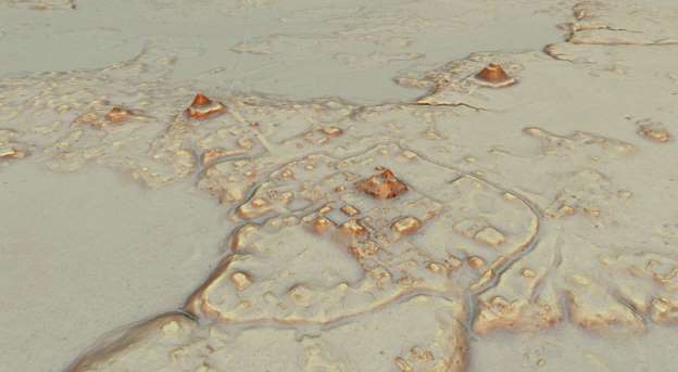 La ciudad maya descubierta en Guatemala.