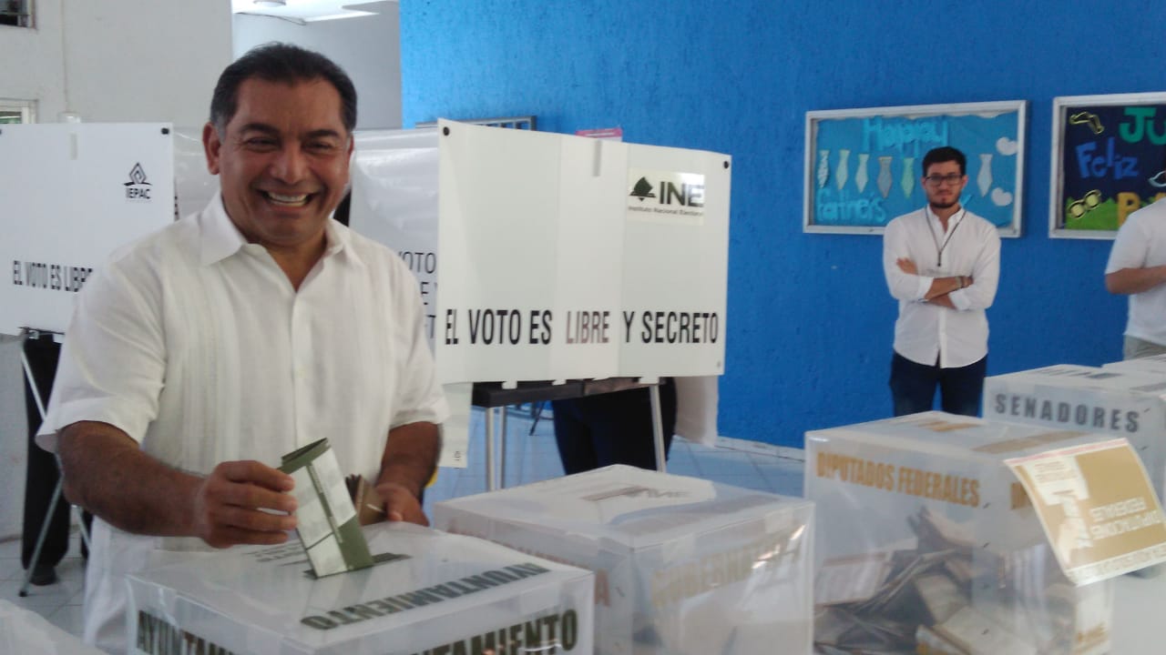 La elección, expresión de madurez democrática: Víctor Caballero Durán.