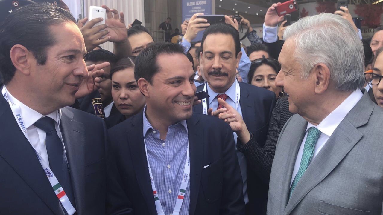 El Gobernador Mauricio Vila Dosal promociona a Yucatán en la Feria Aeroespacial México-FAMEX-2019