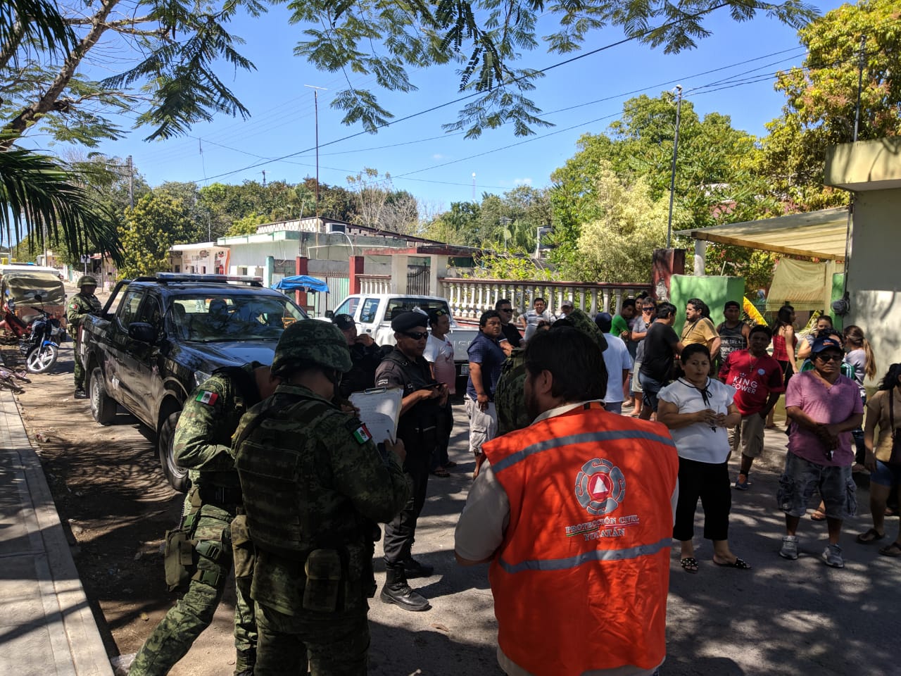 Atiende Procivy incidente con pirotecnia en Hunucmá