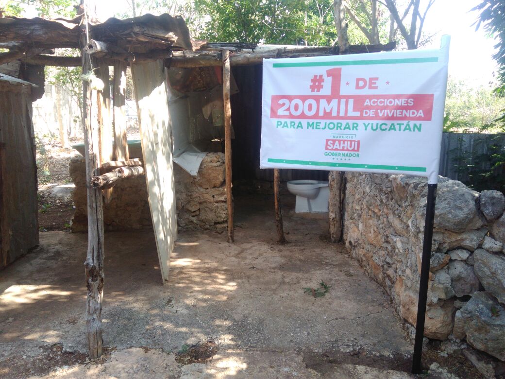 Anuncian inició de 100 acciones de vivienda por Sahuí.