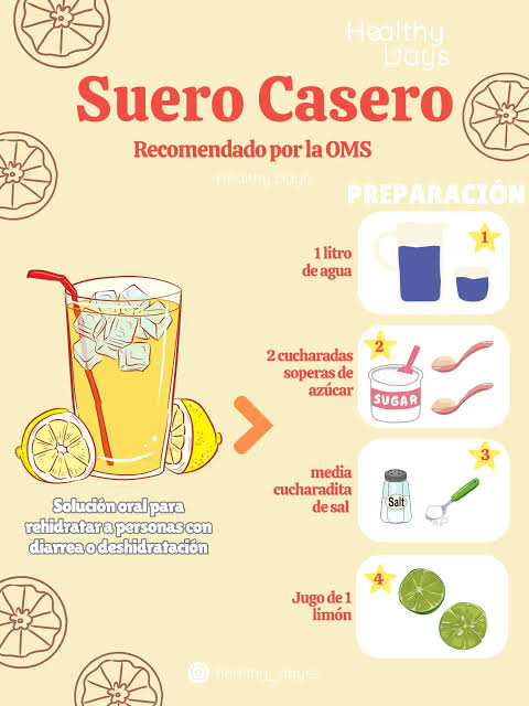 ¿Cómo hacer suero casero natural?