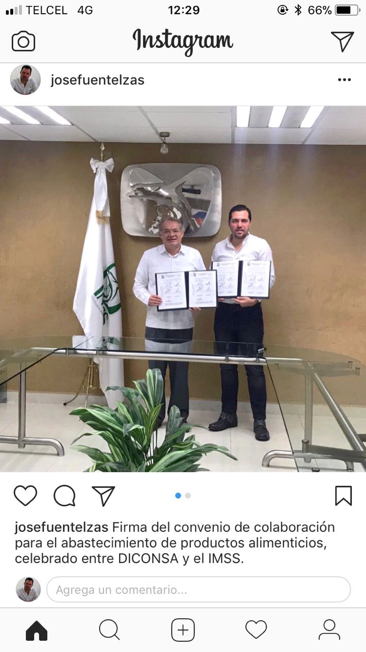 Renuevan DICONSA e IMSS convenio de colaboración