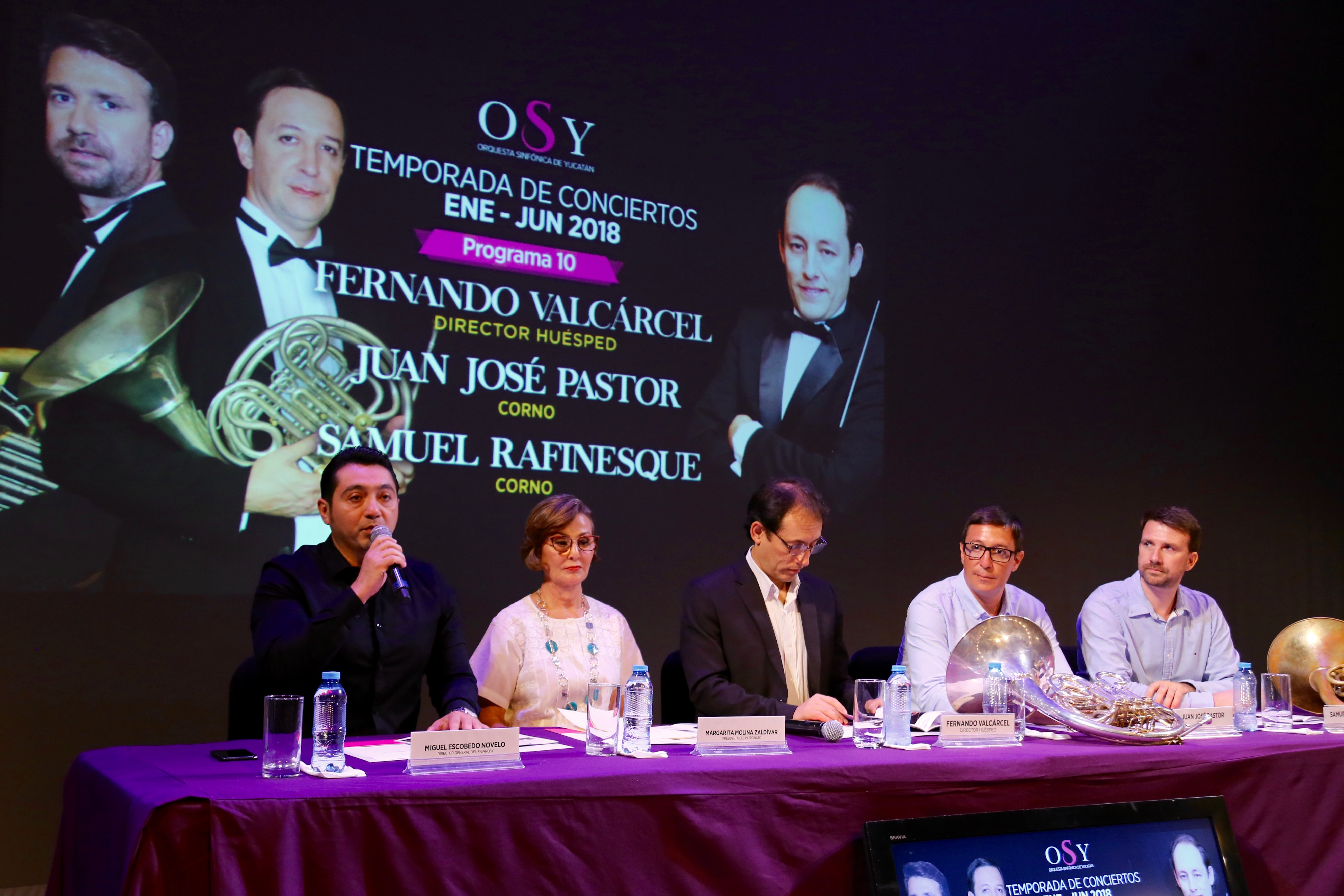 Anuncia OSY singular Concierto para dos cornos con invitados de lujo