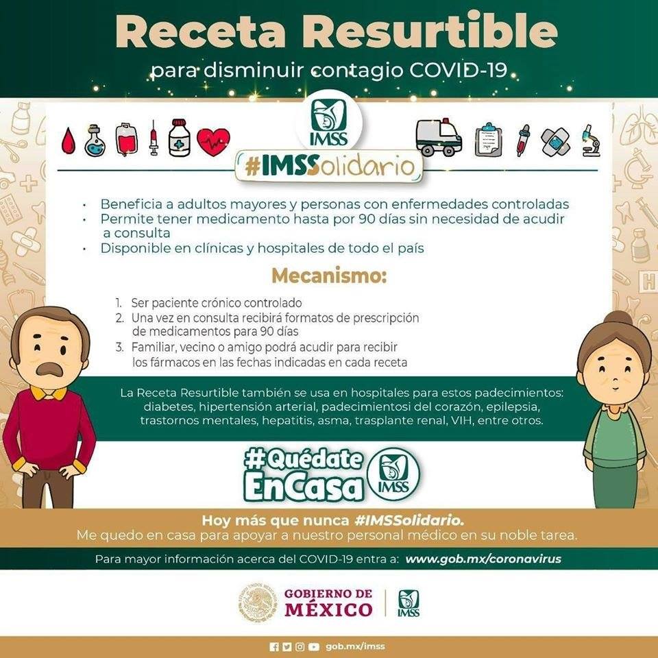 EXHORTA IMSS A PERSONAS CON DIABETES A CONTINUAR SU TRATAMIENTO Y QUEDARSE EN CASA