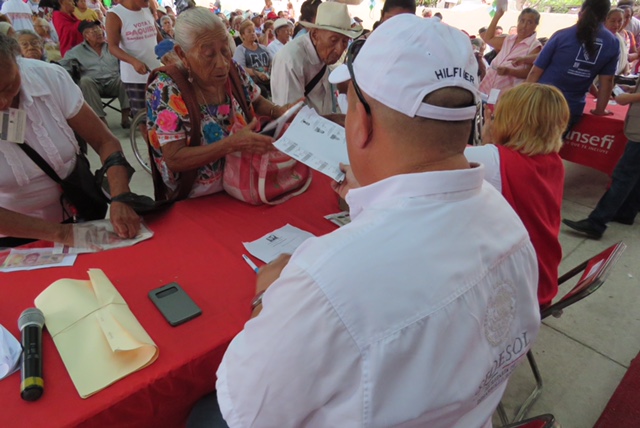 SEDESOL INICIA PAGO DEL PROGRAMA PENSIÓN PARA ADULTOS MAYORES