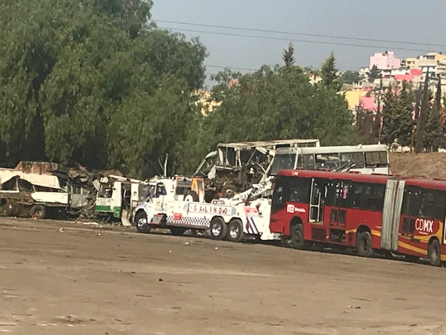 Línea 1 del Metrobús moderniza su flota con biarticulados de tecnología Euro VI