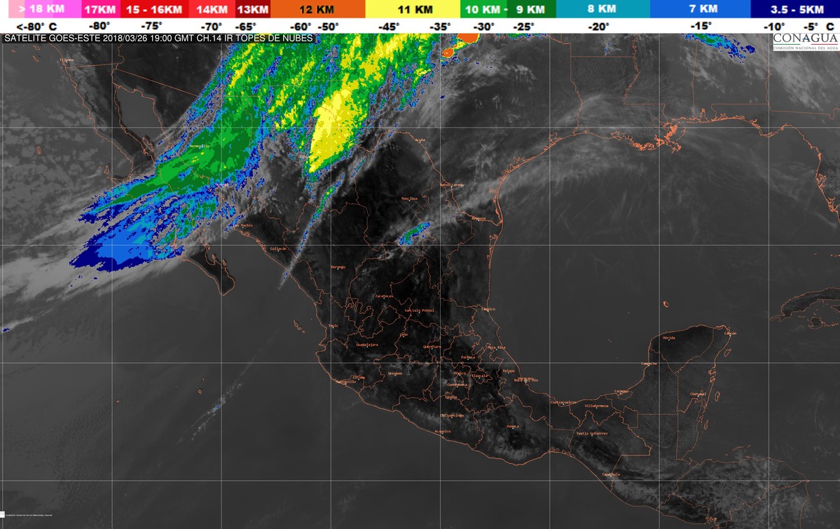 Se mantiene el pronóstico de temperaturas muy calurosas para la Península de Yucatán