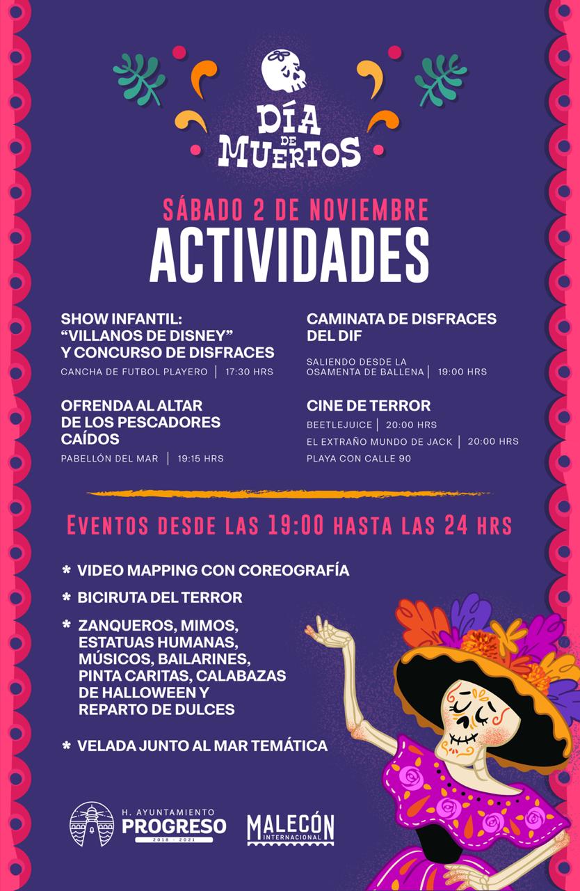 A través del Janal Pixán y Día de Muertos invitan a revivir la tradición en el puerto