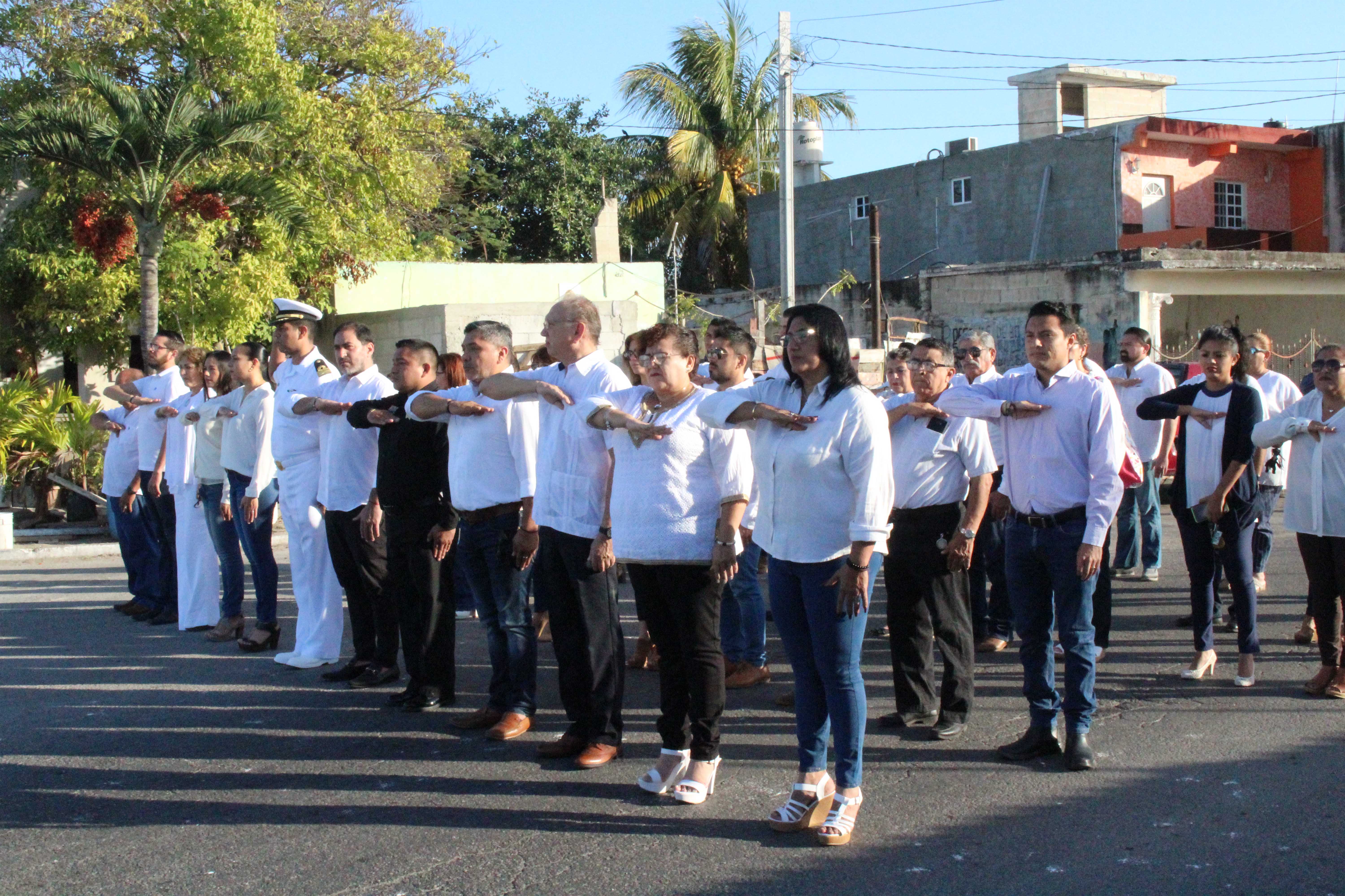 Julián Zacarías preside ceremonia cívica con motivo del aniversario luctuoso de Felipe Carrillo Puerto 