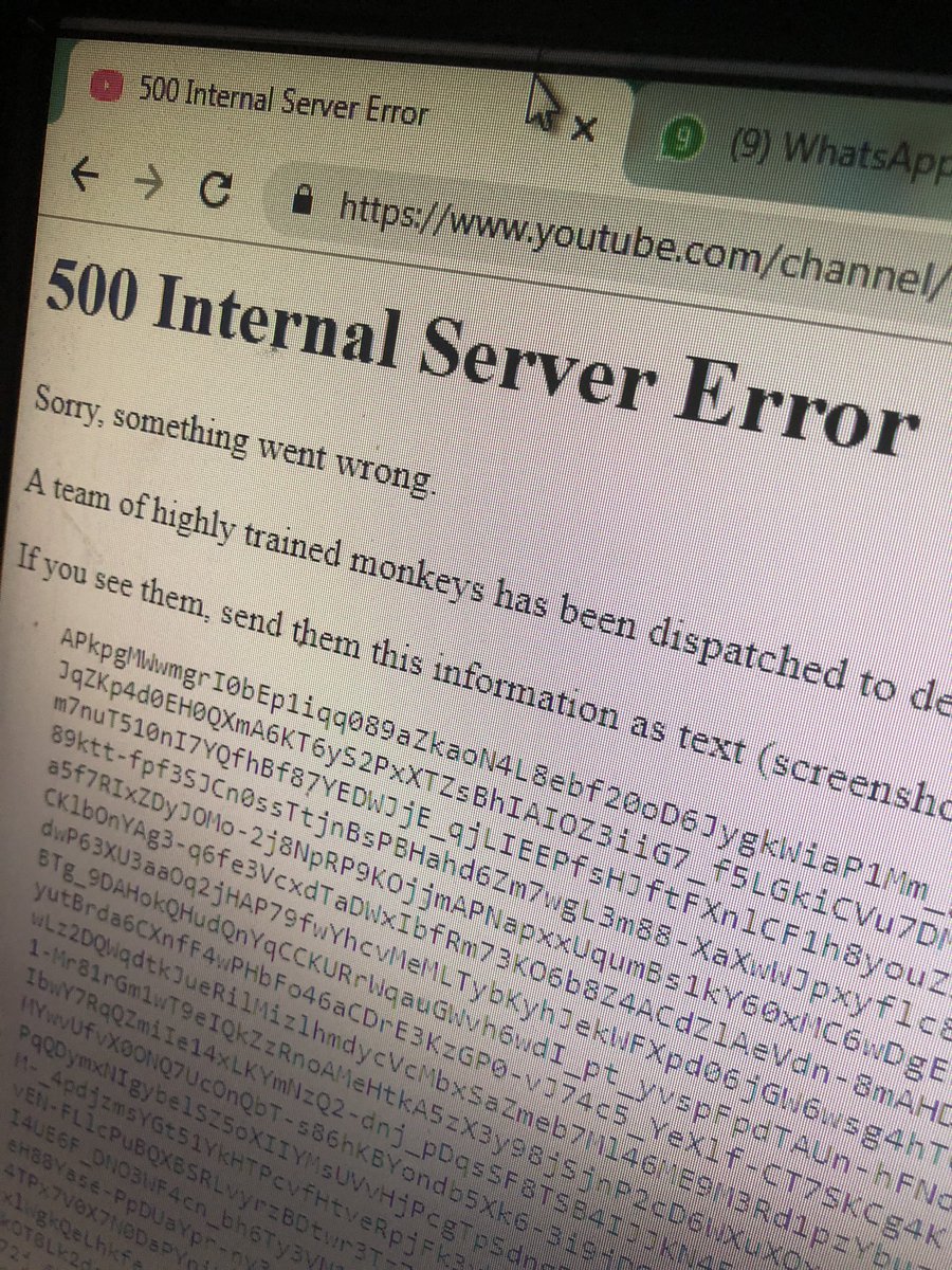 Usuarios reportan caída mundial de YouTube